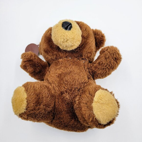 Vintage Cuddle Wit Teddy Bear Brown 1989 Stuffed Animal Plush Toy Read - Picture 8 of 12